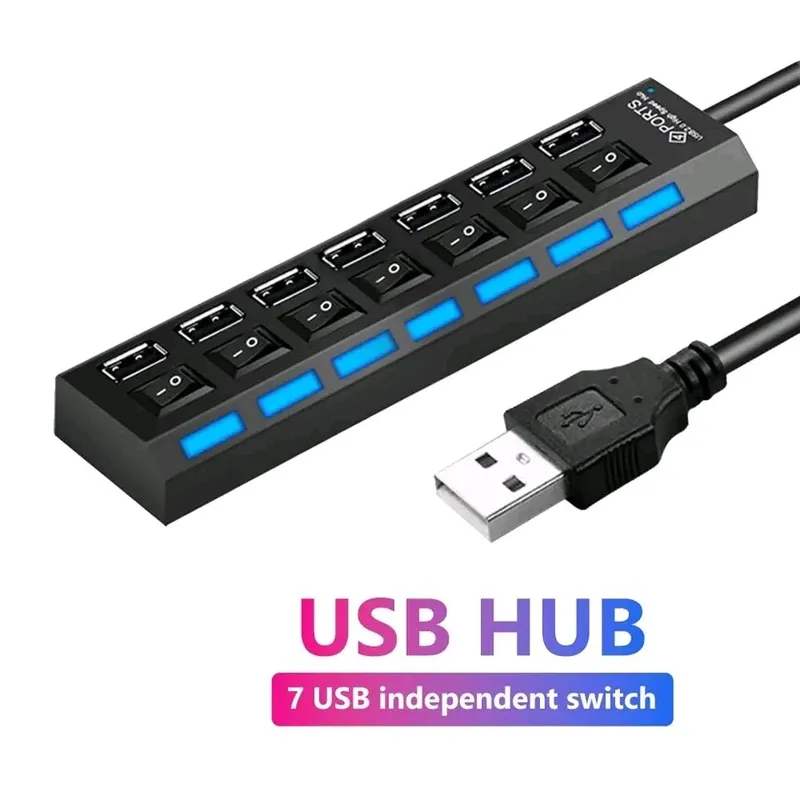 7-ми портовий USB-hub