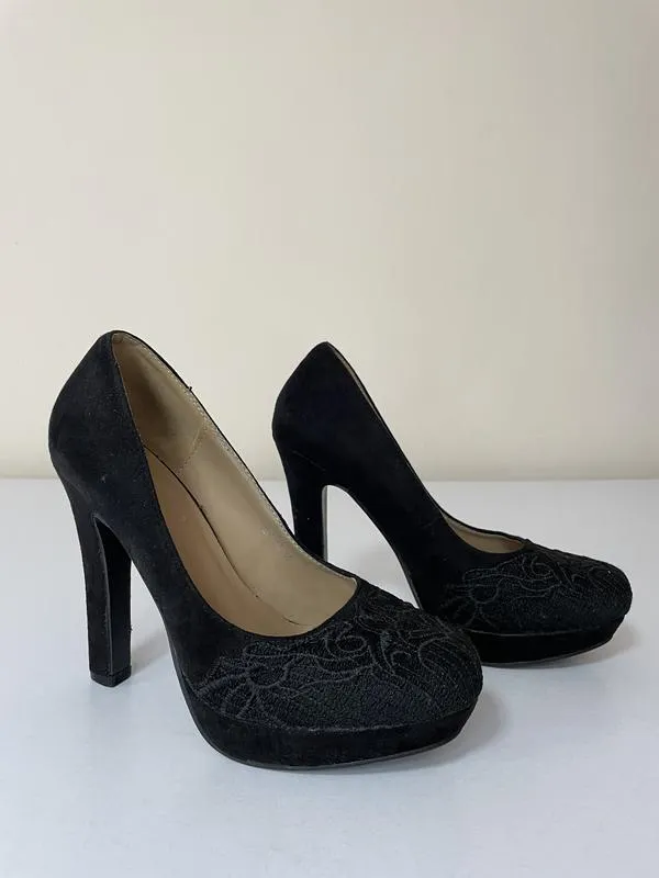 Туфельки замшевые,туфельки на каблуке,туфли женские