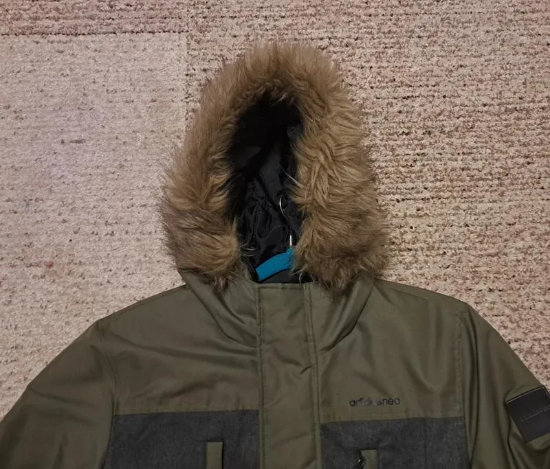 Парка куртка на весну-осень еврозима adidas neo,