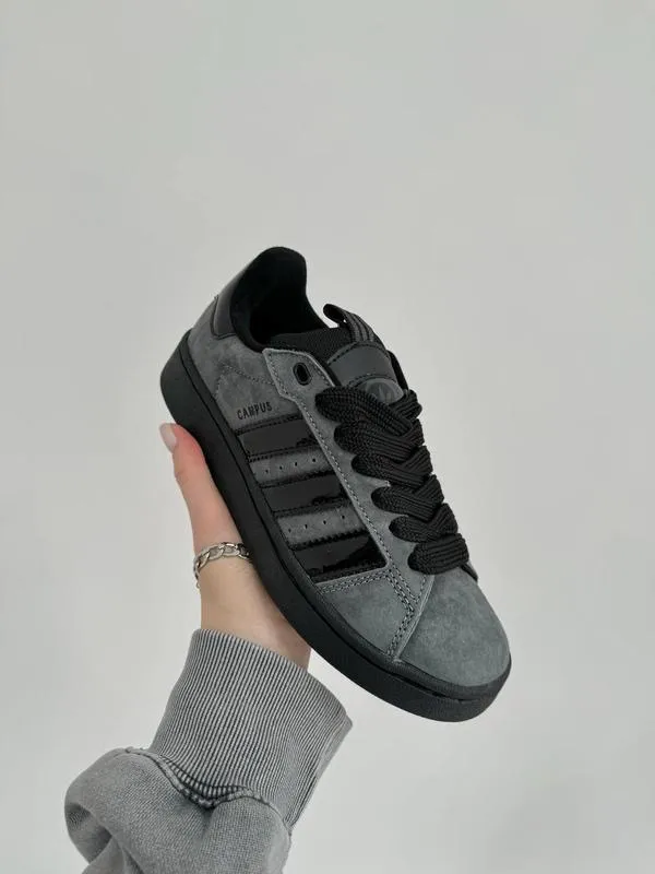 Женские кроссовки adidas campus
серо-черные