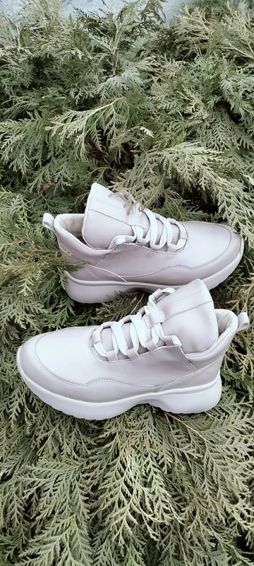 Кроссовки женские, натуральная кожа