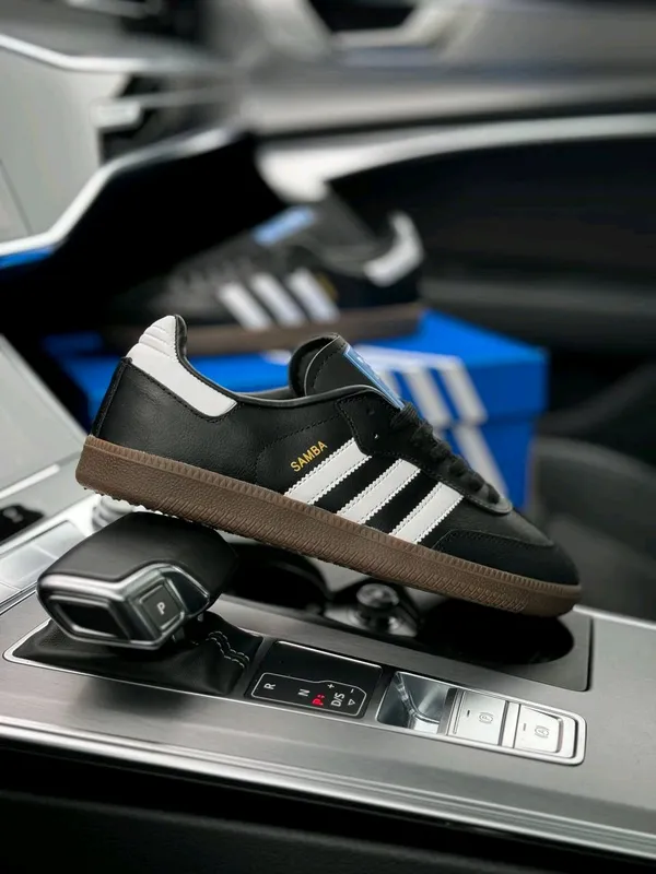 Чоловічі кеди Adidas Originals Samba Black White