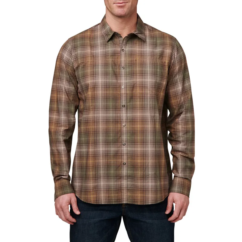 Рубашка тактическая 5.11 Tactical Igor Plaid Long Sleeve Shirt...
