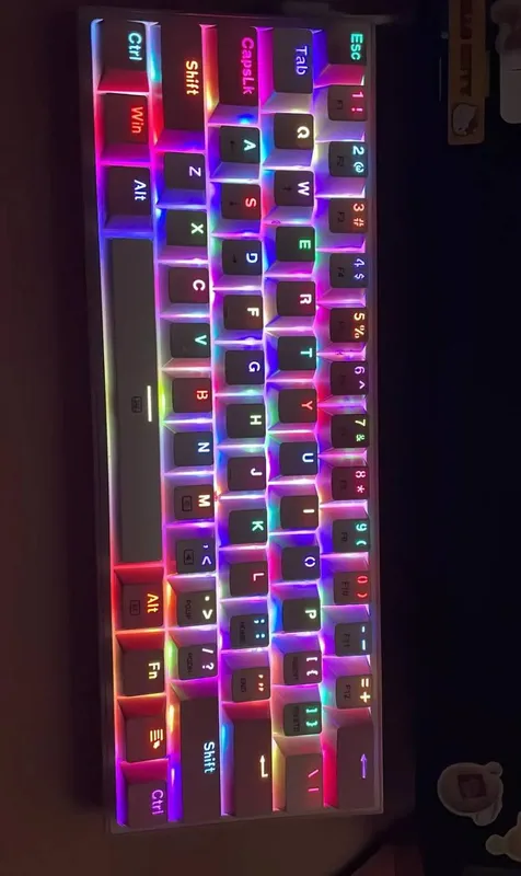 REDRAGON Fizz K617 RGB USB-міні Механічна ігрова клавіатура