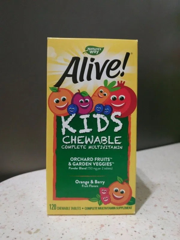 Nature´s Way, Alive детские мультивитамины, 120 таблеток