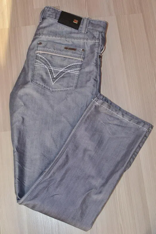 Стильные винтажные брендовые джинсы denim-32 (м) размер
