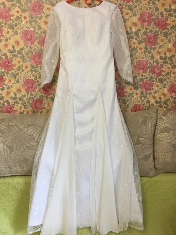 Шикарное свадебное/выпускное платье
