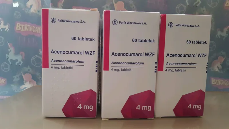 Аценокумарол Синкумар, acenocumarol таблетки 60шт
